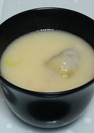 白味噌の変わり雑煮-レシピのメイン写真