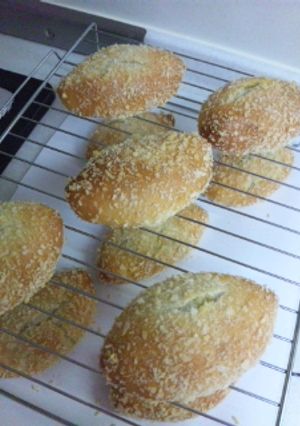 衣がｻｸｻｸ.焼きｶﾚｰﾊﾟﾝ♪-レシピのメイン写真
