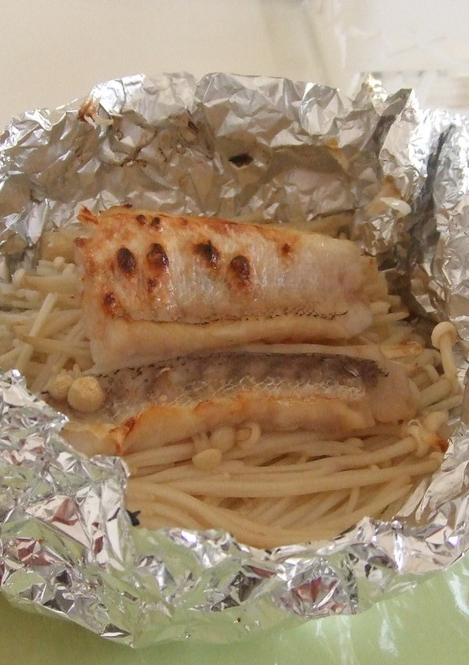 甘鯛とえのきのかんたんホイル焼き-レシピのメイン写真