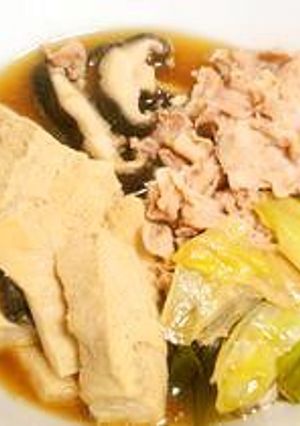 冷凍豆腐で肉豆腐-レシピのメイン写真
