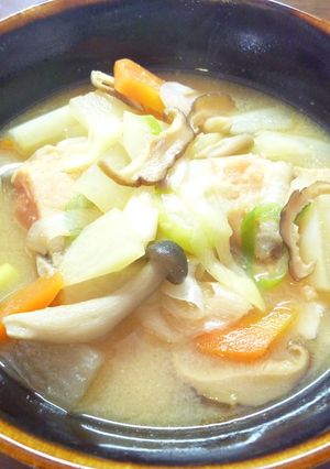 あったか石狩汁(o^－^o)-レシピのメイン写真