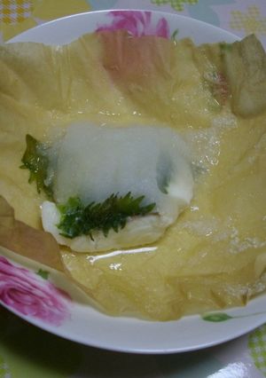 鯛と蕪の紙包み-レシピのメイン写真
