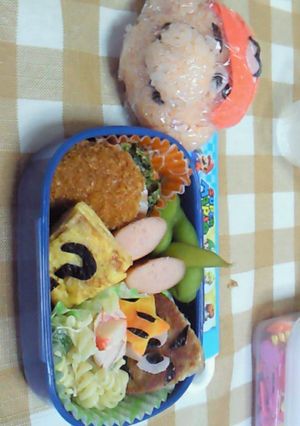 スーパーマリオ弁当-レシピのメイン写真