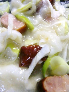 長ネギと焼き豚のモチがらめ-レシピのメイン写真