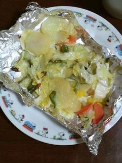野菜たっぷりホイル焼き-レシピのメイン写真