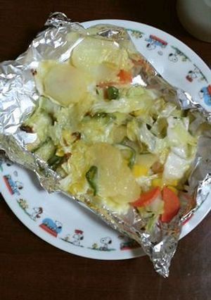 野菜たっぷりホイル焼き-レシピのメイン写真