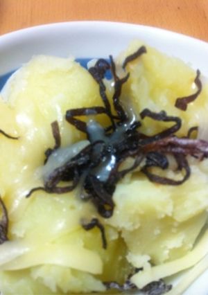 じゃがいもとチーズの塩昆布あえ-レシピのメイン写真