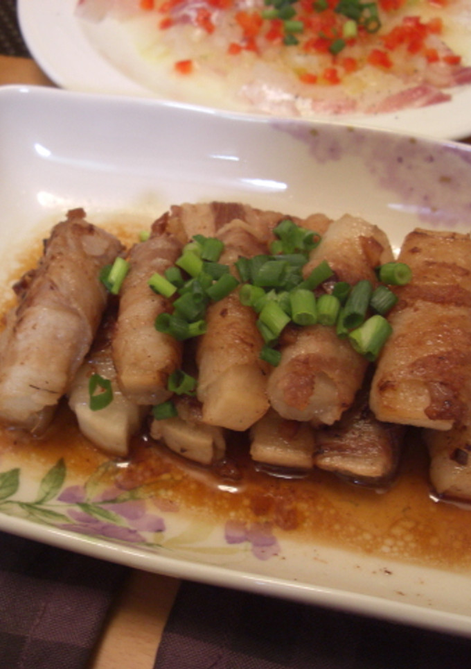 大根と豚肉巻きの照り焼き-レシピのメイン写真