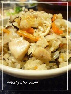 めんつゆで♪鶏肉とひじきの炊き込みご飯-レシピのメイン写真