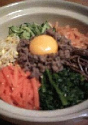 鍋焼きビビンバ-レシピのメイン写真
