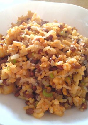 納豆チャーハン-レシピのメイン写真