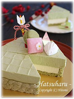 抹茶とホワイトチョコのムース-レシピのメイン写真