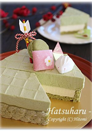 抹茶とホワイトチョコのムース-レシピのメイン写真