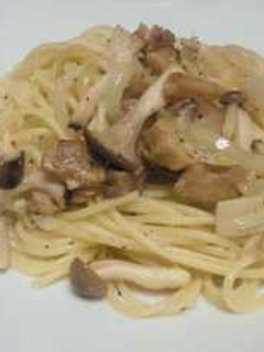 残った焼き鳥deパスタ-レシピのメイン写真