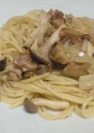 残った焼き鳥deパスタ-レシピのメイン写真