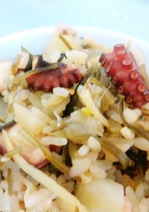 長芋としょうがのたこ飯★★★-レシピのメイン写真