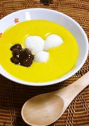 かぼちゃのココナッツ汁粉-レシピのメイン写真