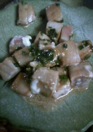 マグロの鉄板やき♪おつまみに-レシピのメイン写真