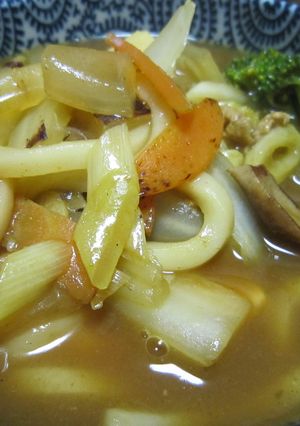 美味しいカレーうどんを食べよう！-レシピのメイン写真
