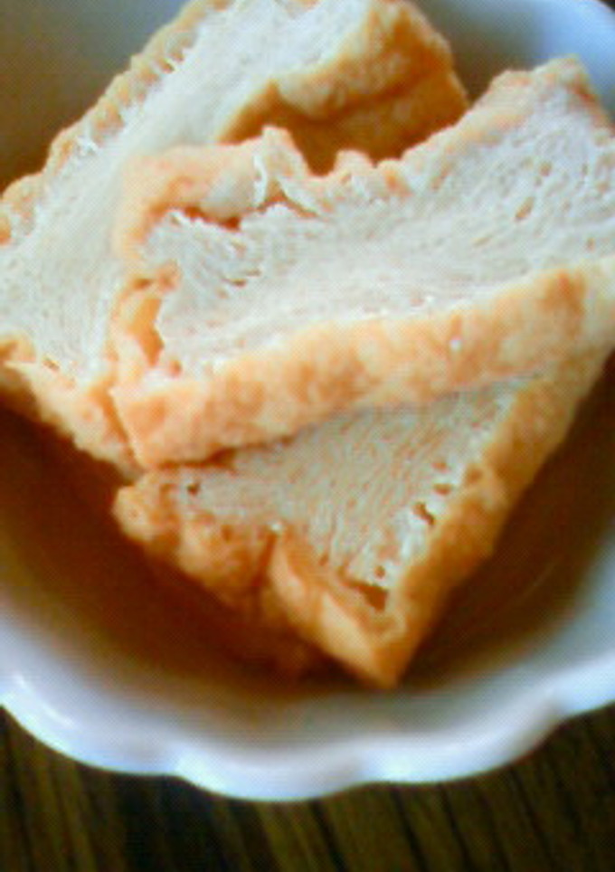 厚揚げで湯葉風煮-レシピのメイン写真
