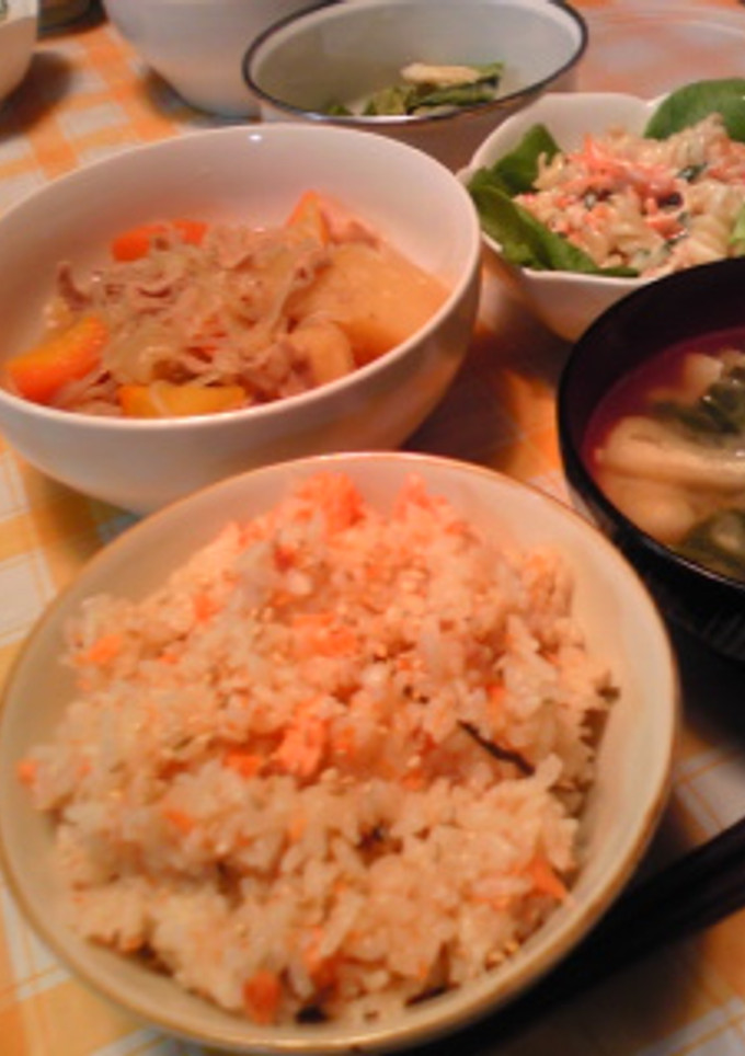☆簡単☆鮭の炊き込みご飯-レシピのメイン写真