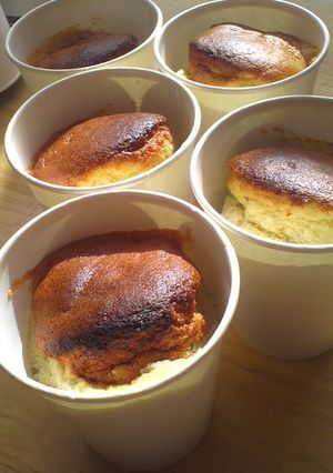 *バナナシフォンケーキ*-レシピのメイン写真