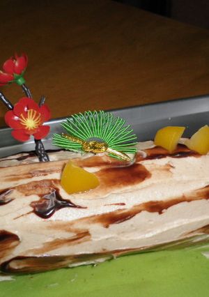 おせちの栗を入れて！ロールケーキ♪-レシピのメイン写真