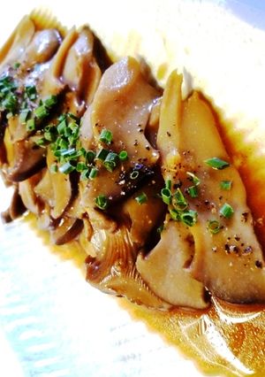✿エリンギのオイスターからし煮✿-レシピのメイン写真
