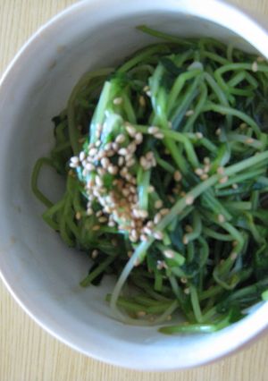 簡単!豆苗のナムル!-レシピのメイン写真