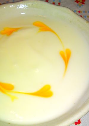 カフェアート風♡はちみつハートヨーグルト-レシピのメイン写真