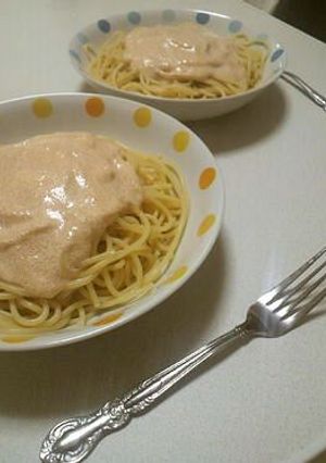 簡単おいしい明太スパ-レシピのメイン写真