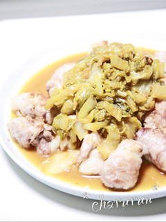 豚肉の餅巻き〜白菜あんかけ〜-レシピのメイン写真