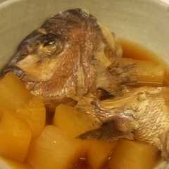 鯛 あら 大根-レシピのメイン写真