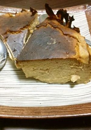 ヘルシー！！きなこのベイクドチーズケーキ-レシピのメイン写真