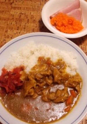 懐かしの黄色い昭和ﾗｲｽｶﾚｰ-レシピのメイン写真