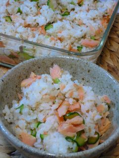 塩鮭の混ぜご飯-レシピのメイン写真