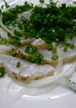 釣り人が作るクロダイの塩タタキ-レシピのメイン写真