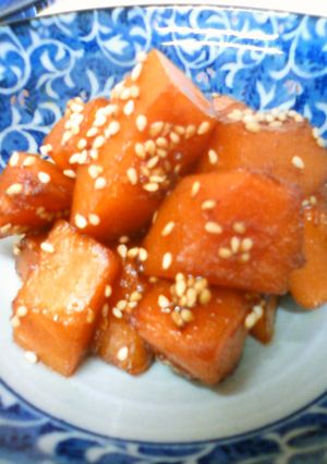 １０分で出来る♡しっかり味のかぼちゃ煮-レシピのメイン写真