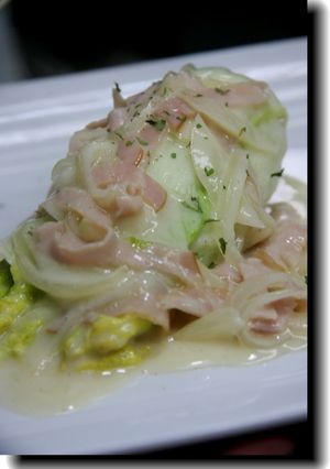 白菜クリーム煮でグラタン風-レシピのメイン写真