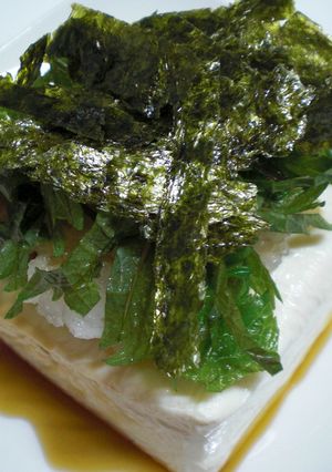 温奴でも冷奴でも！大葉おろし豆腐-レシピのメイン写真