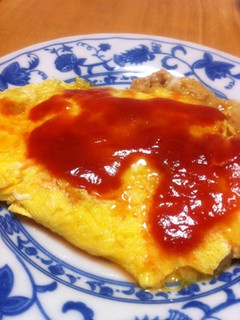 納豆チーズオムレツ-レシピのメイン写真