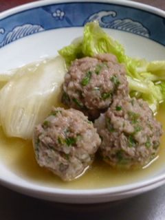 白菜と肉団子の煮物-レシピのメイン写真