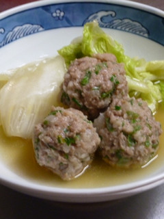 白菜と肉団子の煮物-レシピのメイン写真