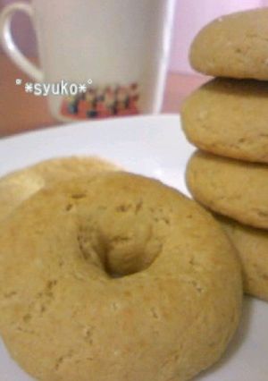 パン用米粉で簡単♪きな粉入り焼きドーナツ-レシピのメイン写真