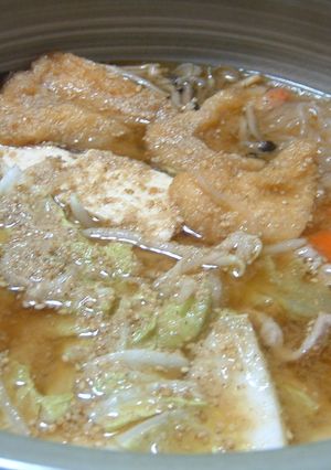みそ鍋-レシピのメイン写真