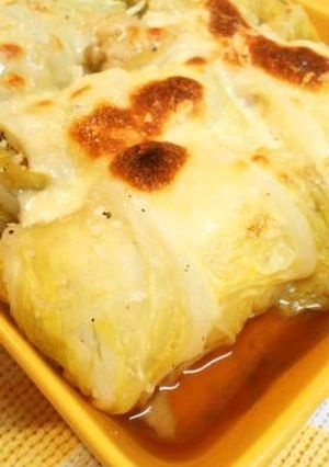 ☺白菜ウィンロール☺チーズ焼き☺-レシピのメイン写真
