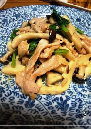 豚肉と筍の炒め物-レシピのメイン写真
