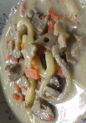 豆乳うどん-レシピのメイン写真