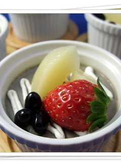 黒豆プリン-レシピのメイン写真
