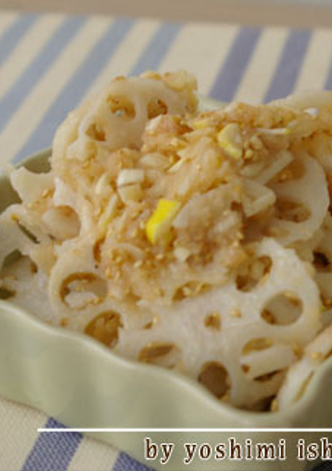 蓮根とたらこの中華和え-レシピのメイン写真